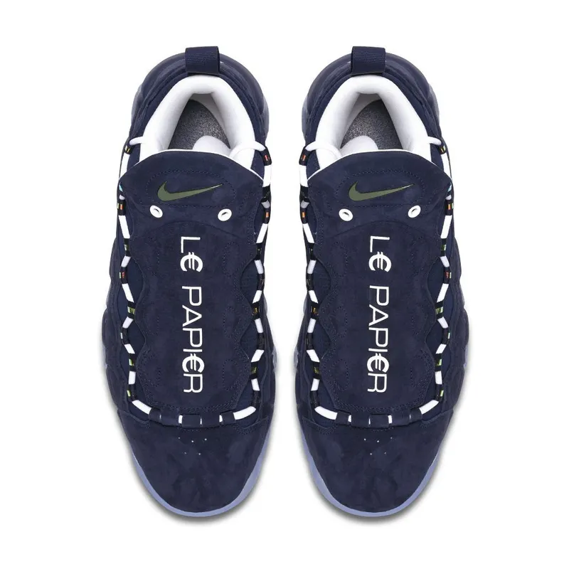 Nike Air More Money QS ‘Midnight Navy & Metallic Gold’ (AJ7383-400)