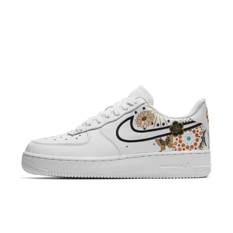 Nike Air Force 1 ’07 LNY ‘White & Habanero Red’ (AJ8298-100)