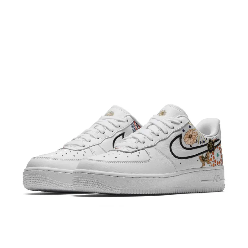 Nike Air Force 1 ’07 LNY ‘White & Habanero Red’ (AJ8298-100)