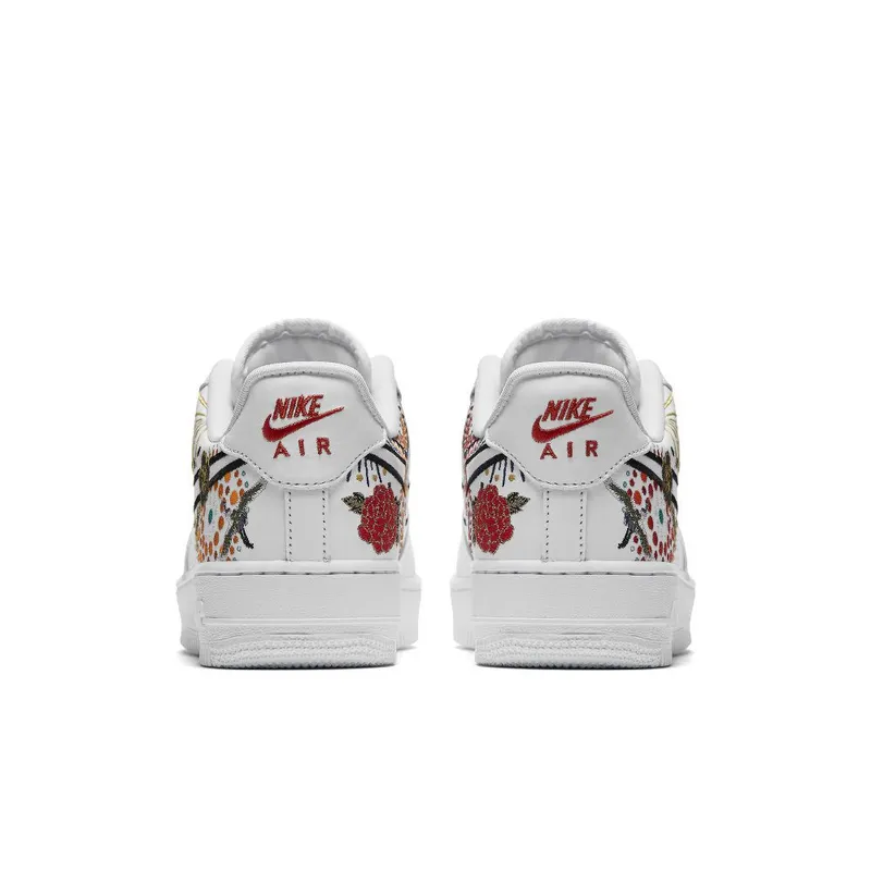 Nike Air Force 1 ’07 LNY ‘White & Habanero Red’ (AJ8298-100)