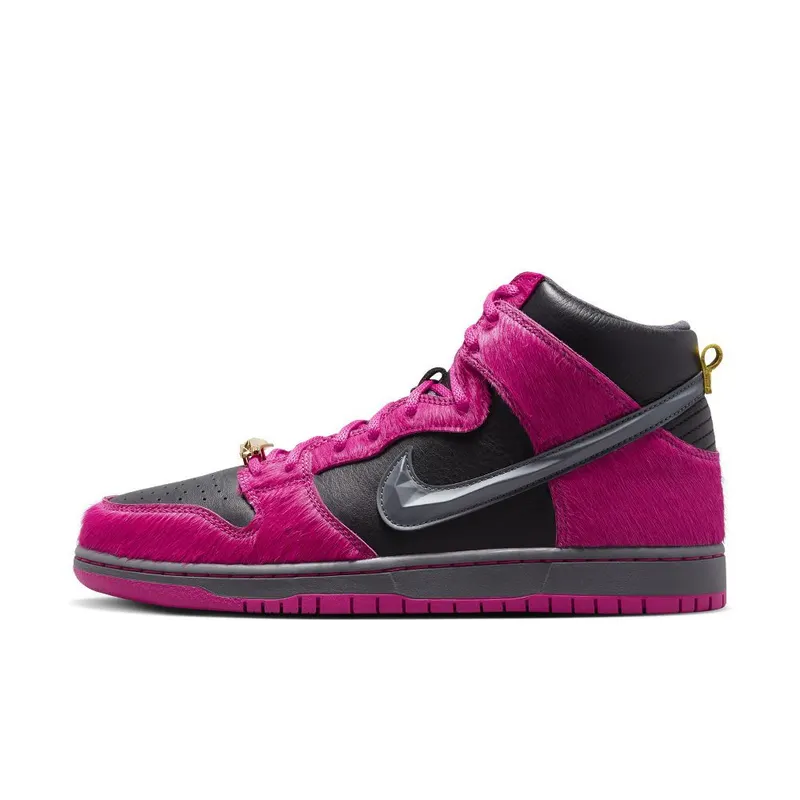 Nike SB Dunk High x Run The Jewels ‘Active Pink and Black’ (DX4356-600)