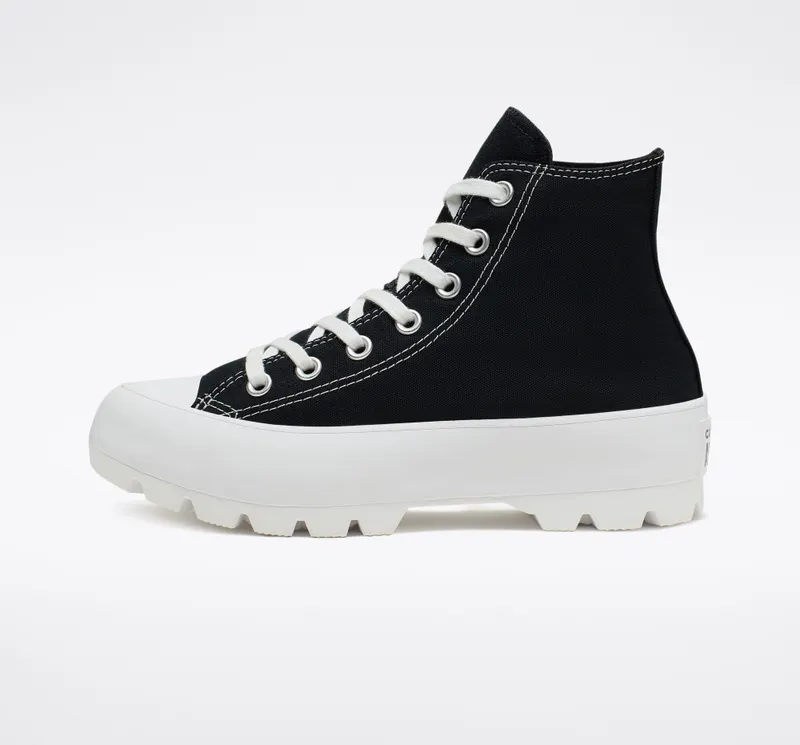 Converse Chuck Taylor All Star Lugged Hi Black White Black / White / Black (565901C)