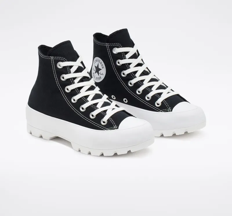 Converse Chuck Taylor All Star Lugged Hi Black White Black / White / Black (565901C)