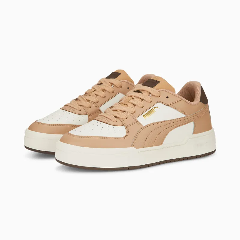 Puma CA Pro Leather Mix Wit/Bruin (390132-03)