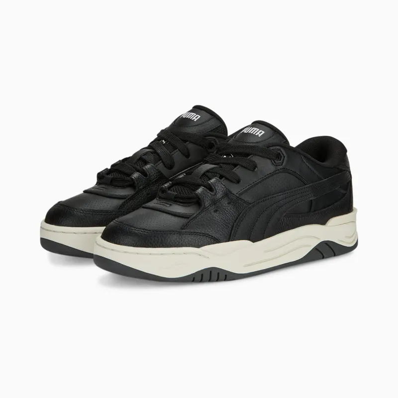 Puma PUMA-180 leren Grijs/Zwart (391203-01)