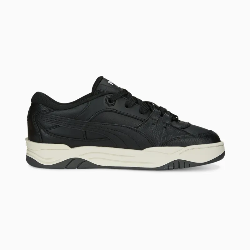 Puma PUMA-180 leren Grijs/Zwart (391203-01)