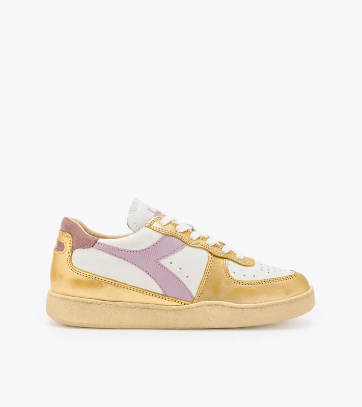 Diadora Mi Basket Low Metallic Dirty White / Rich Gold (c5363) (201.179034_C5363)