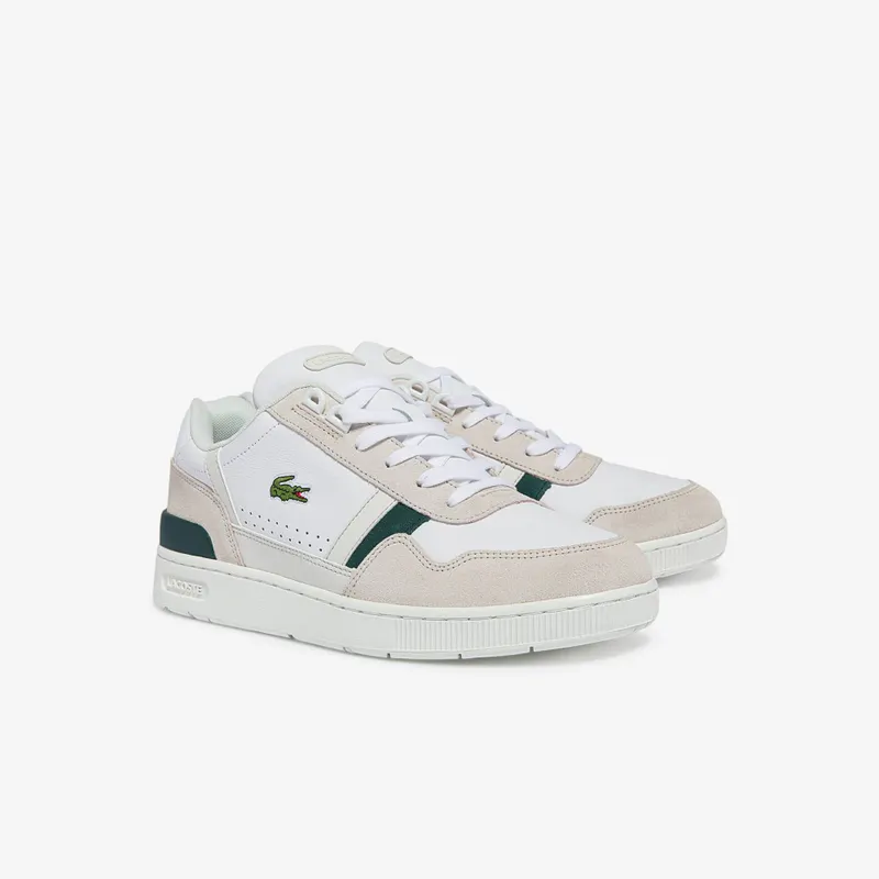Lacoste T-clip Off White / Dark Green (40SMA0013_1Y5)