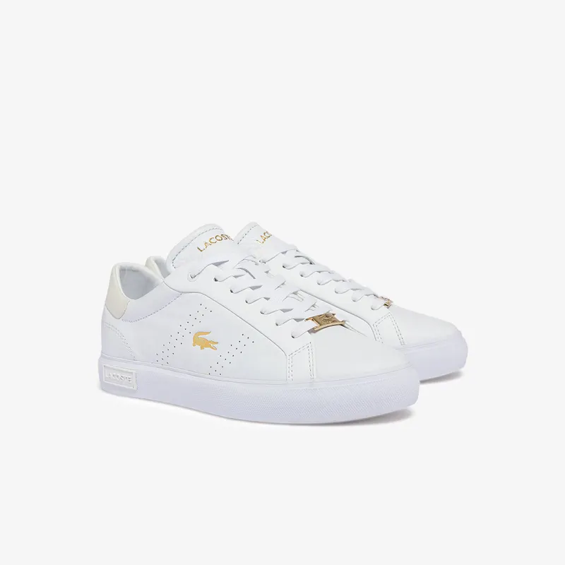 Lacoste Powercourt White / Gold (43SFA0028_216)