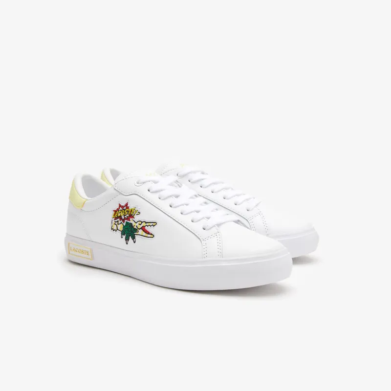 Lacoste Powercourt White / Light Yellow (44CFA0026_2H8)