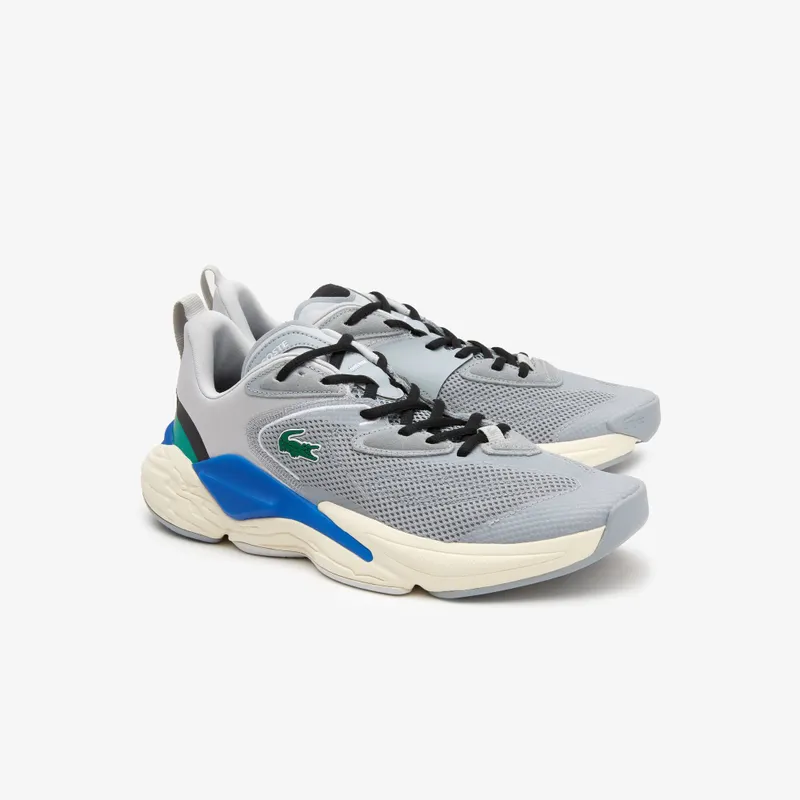 Lacoste Aceshot Light Grey / Light Green (44SMA0038_LG1)