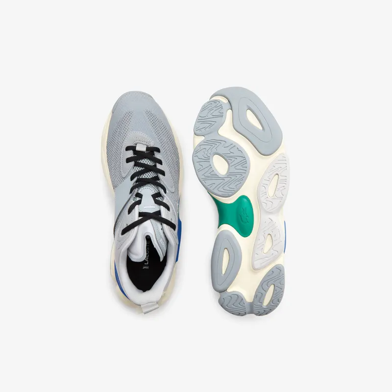 Lacoste Aceshot Light Grey / Light Green (44SMA0038_LG1)