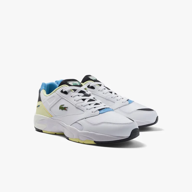 Lacoste Storm White / Light Yellow (44SMA0043_2H8)