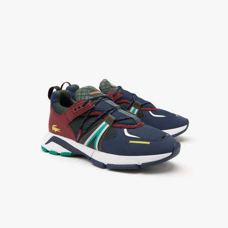 Lacoste L003 Navy / Green (44SMA0114_2S3)