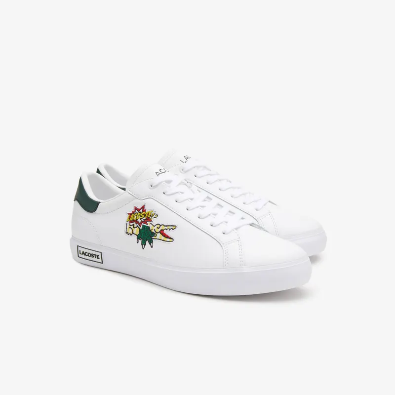 Lacoste Powercourt White / Dark Green (44SMA0123_1R5)