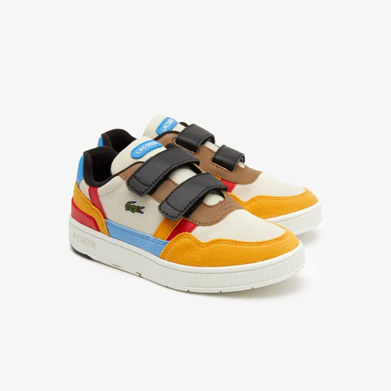 Lacoste T-clip Off White / Yellow (44SUC0006_HT3)