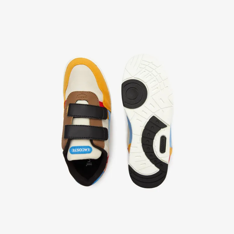 Lacoste T-clip Off White / Yellow (44SUC0006_HT3)