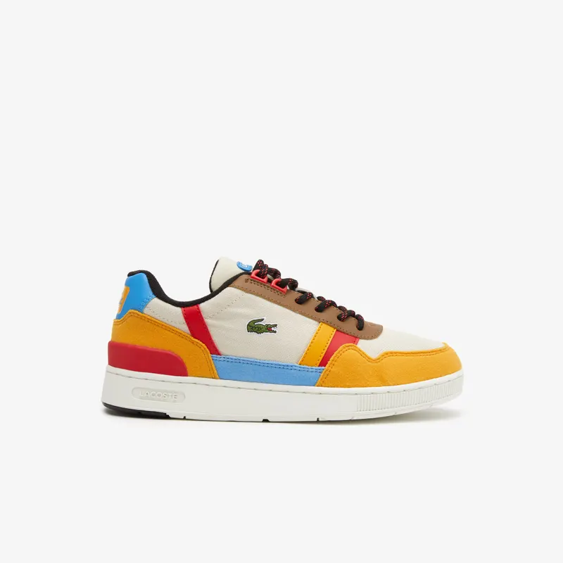 Lacoste T-clip Off White / Yellow (44SUJ0006_HT3)