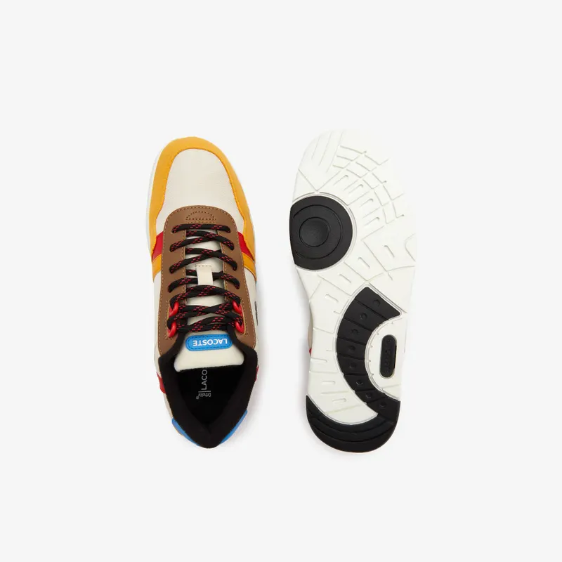 Lacoste T-clip Off White / Yellow (44SUJ0006_HT3)