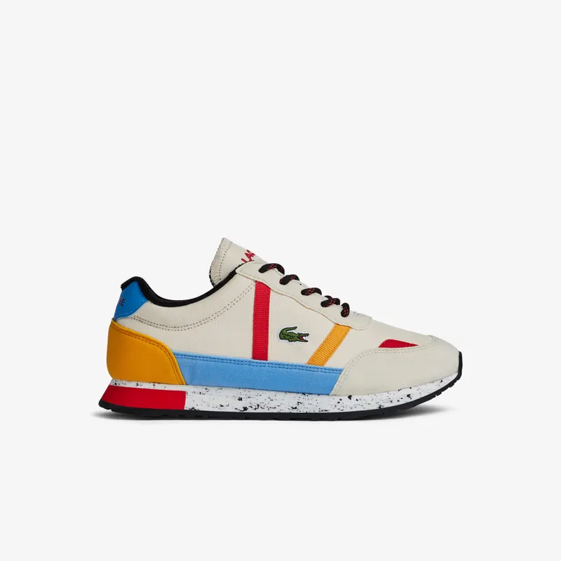 Lacoste Partner Off White / Yellow (44SUJ0012_HT3)