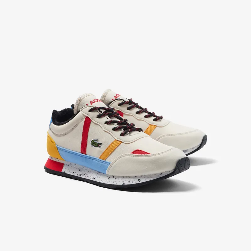 Lacoste Partner Off White / Yellow (44SUJ0012_HT3)