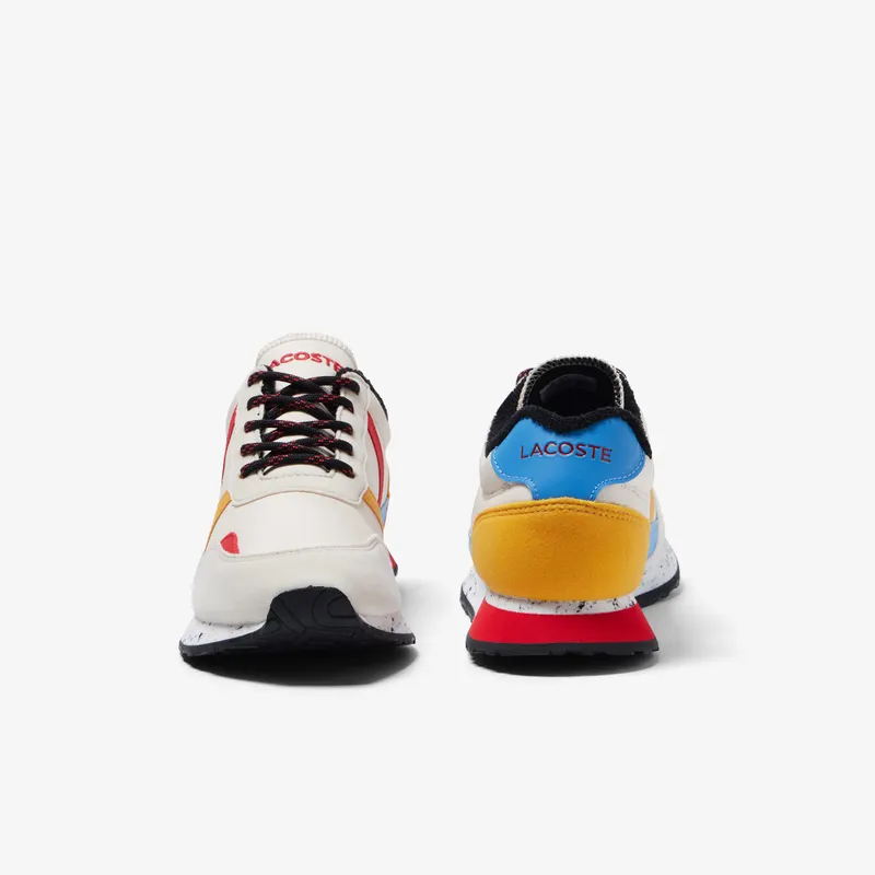 Lacoste Partner Off White / Yellow (44SUJ0012_HT3)