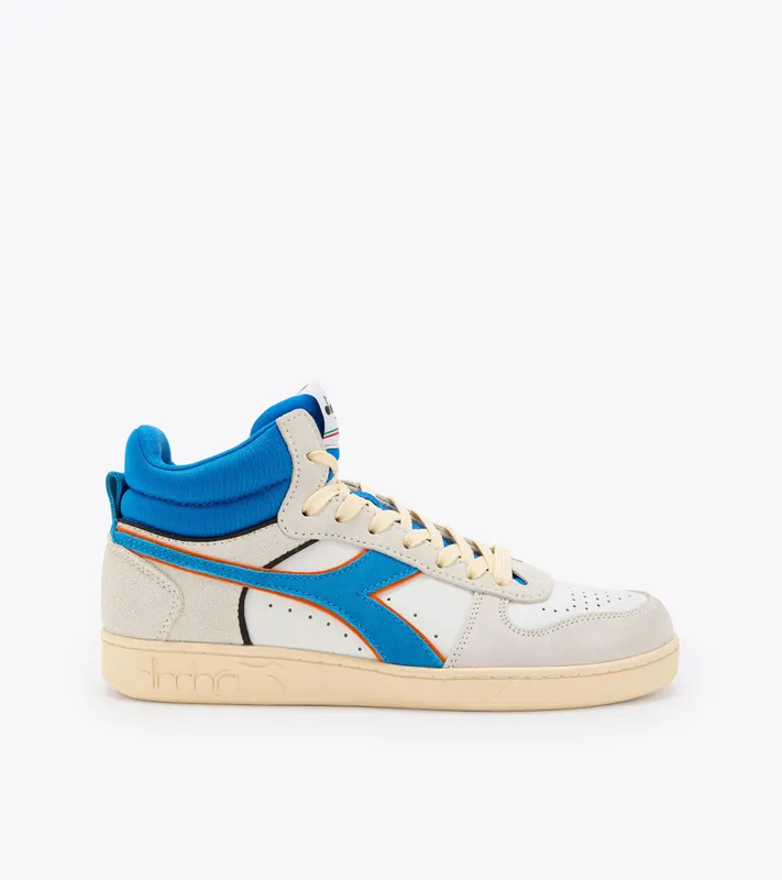 Diadora Magic Basket Demi Cut Suede Leather Royal / White (501.178563_C1970)