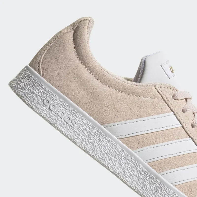 adidas VL Court 2.0 Suede Wonder Quartz / Cloud White / Gold Metallic (H06114)