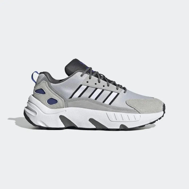 adidas ZX 22 BOOST Grey Two / Cloud White / Semi Lucid Blue (HP2771)