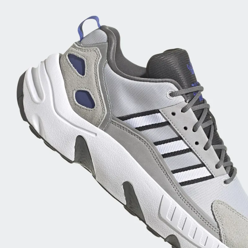 adidas ZX 22 BOOST Grey Two / Cloud White / Semi Lucid Blue (HP2771)
