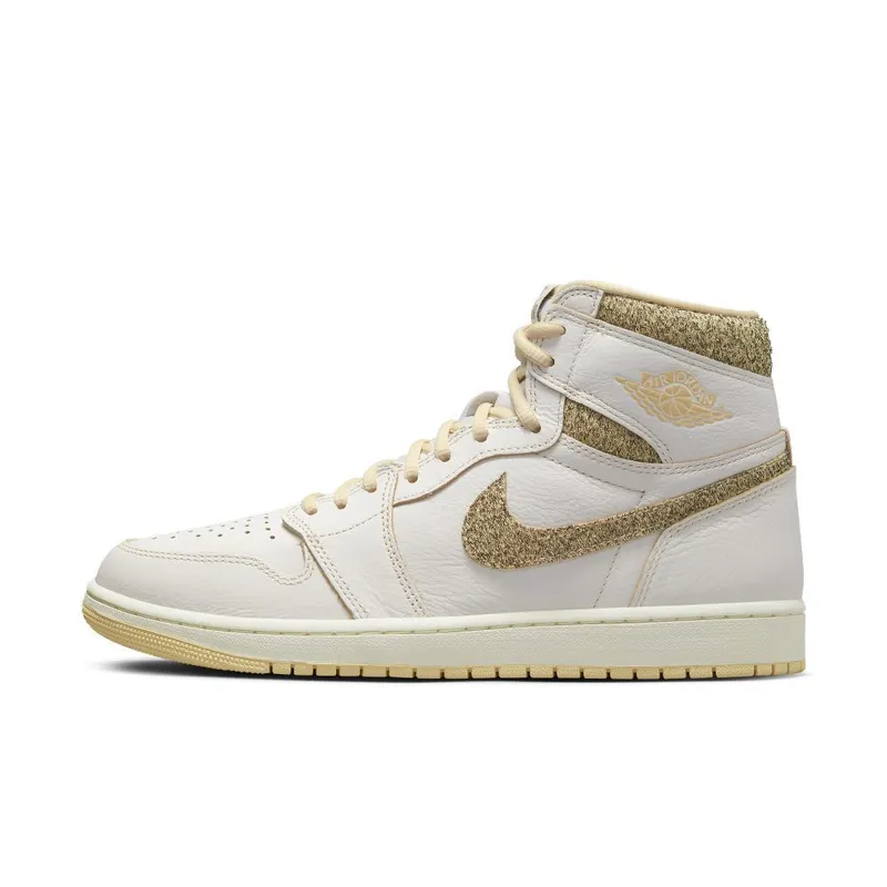 Air Jordan 1 Retro High OG Craft ‘Sail and Pale Vanilla’ (FD8631-100)