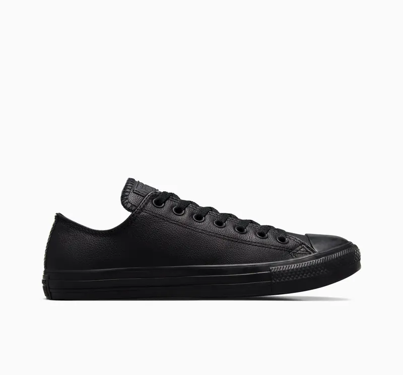 Converse Chuck Taylor All Star Leather Black Mono