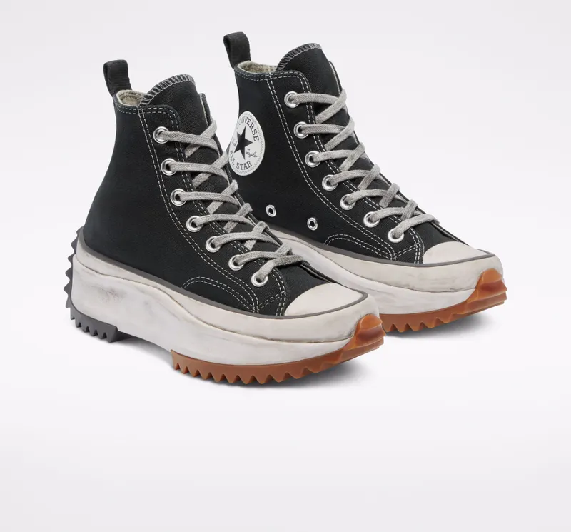 Converse Run Star Hike Smoked Canvas Black Smoke In