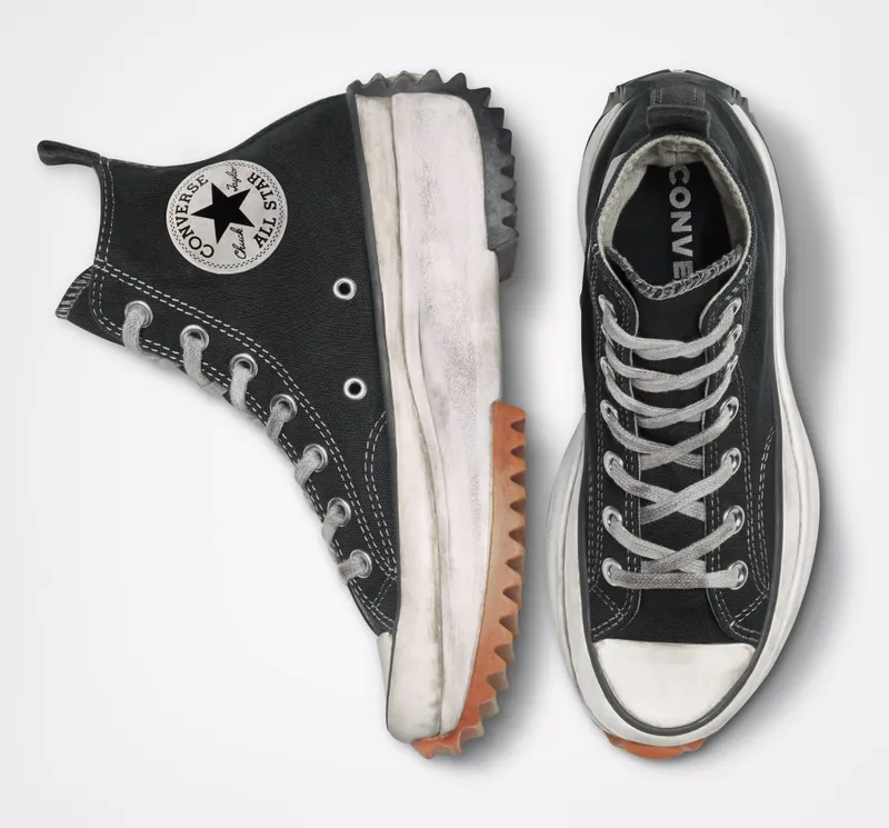 Converse Run Star Hike Smoked Canvas Black Smoke In