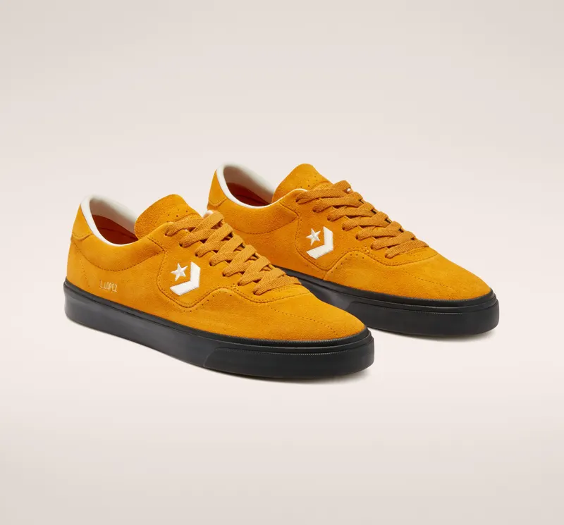 Converse CONS Louie Lopez Pro Saffron Yellow/wit/zwart