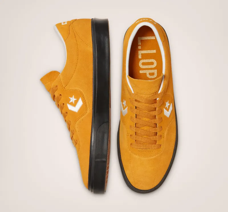 Converse CONS Louie Lopez Pro Saffron Yellow/wit/zwart