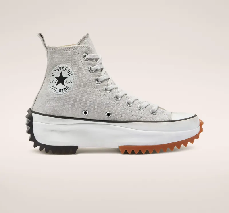 Converse Run Star Hike Smoked Canvas White Light Smoke In