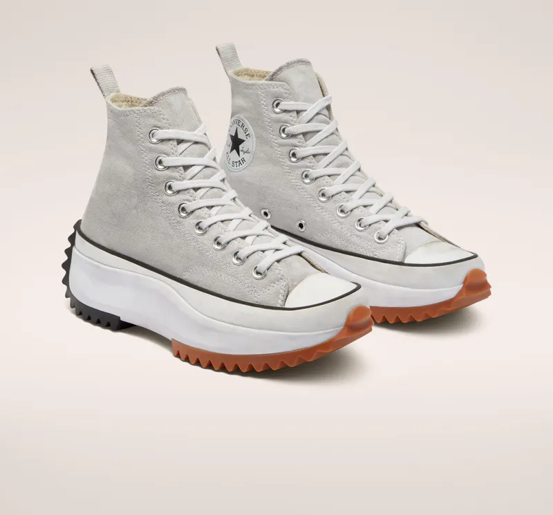 Converse Run Star Hike Smoked Canvas White Light Smoke In
