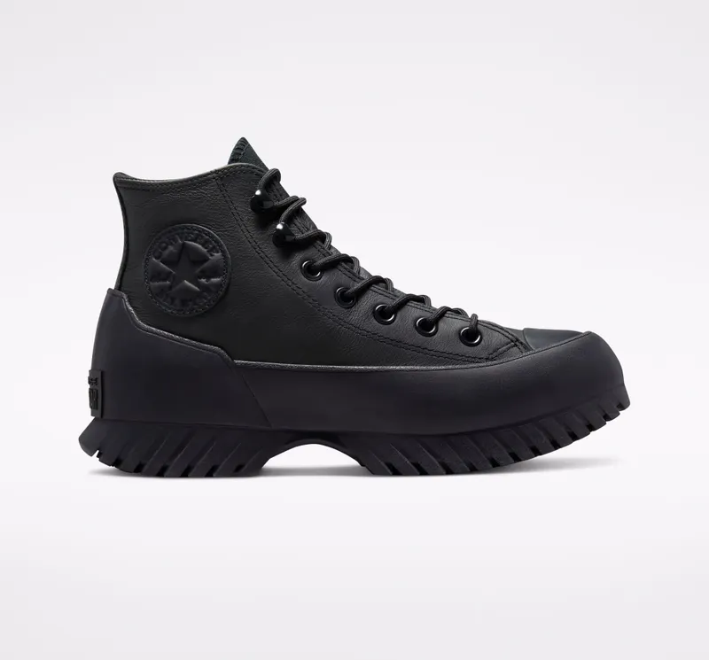 Converse Chuck Taylor All Star Lugged Winter 2.0 Zwart/zwart/bold Mandarin