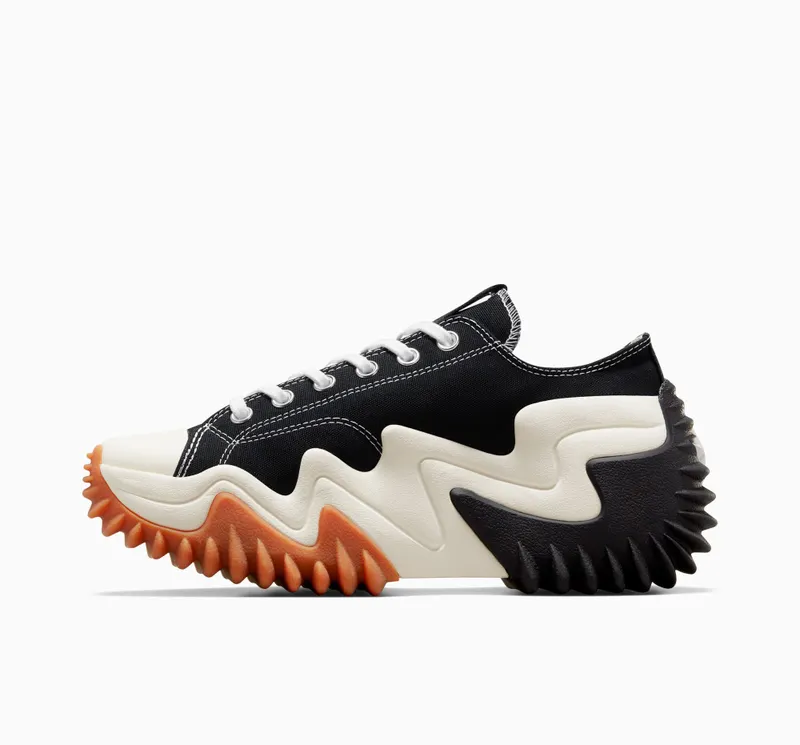 Converse Run Star Motion Platform Zwart/wit/egret