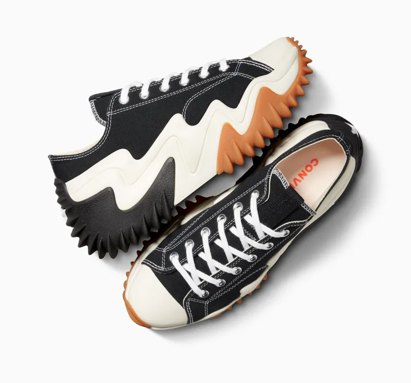 Converse Run Star Motion Platform Zwart/wit/egret