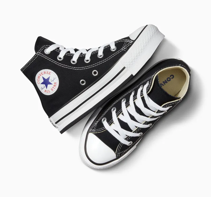 Converse Chuck Taylor All Star Lift Platform Zwart/wit/zwart