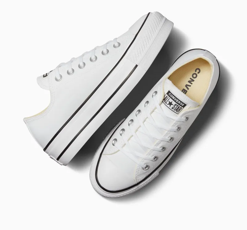 Converse Chuck Taylor All Star Platform Canvas White/black/white
