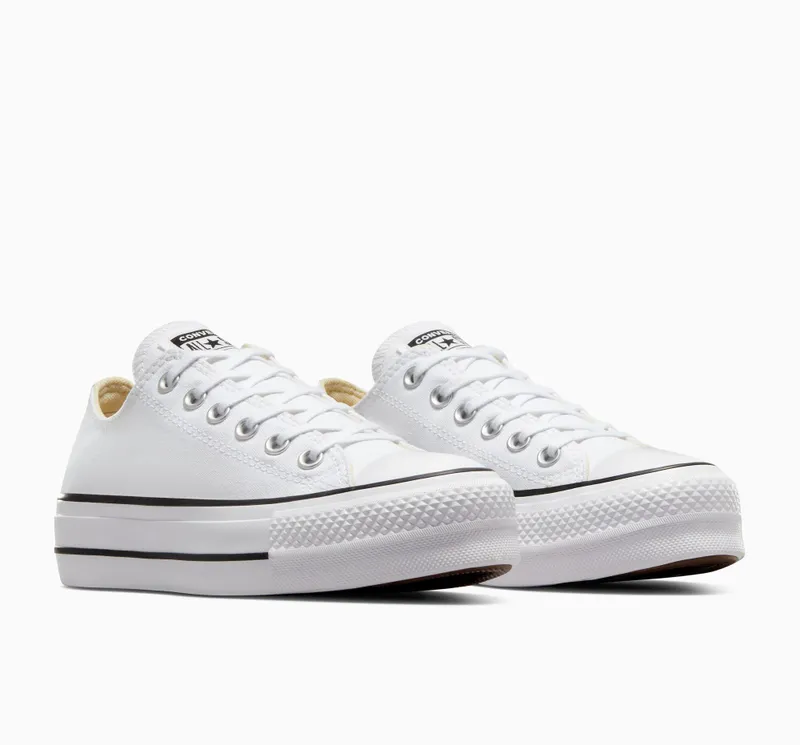 Converse Chuck Taylor All Star Platform Canvas White/black/white