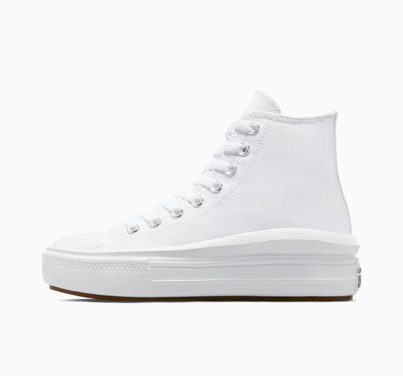 Converse Chuck Taylor All Star Move Wit/natural Ivory/zwart