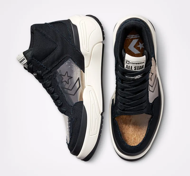 Converse Converse x Joshua Vides Weapon CX Zwart/clear/rutabaga