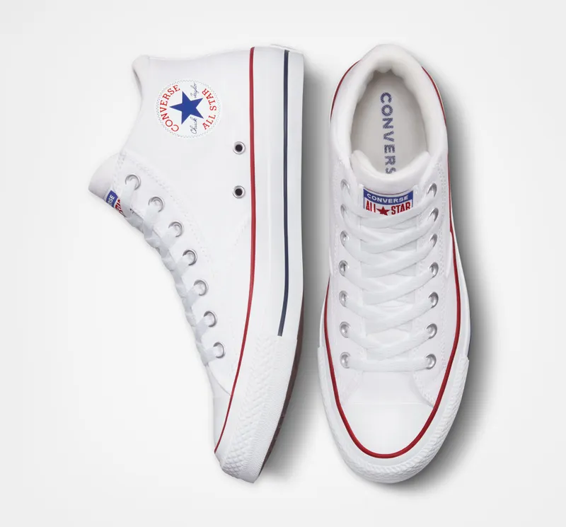 Converse Chuck Taylor All Star Malden Street Wit/rood/blauw