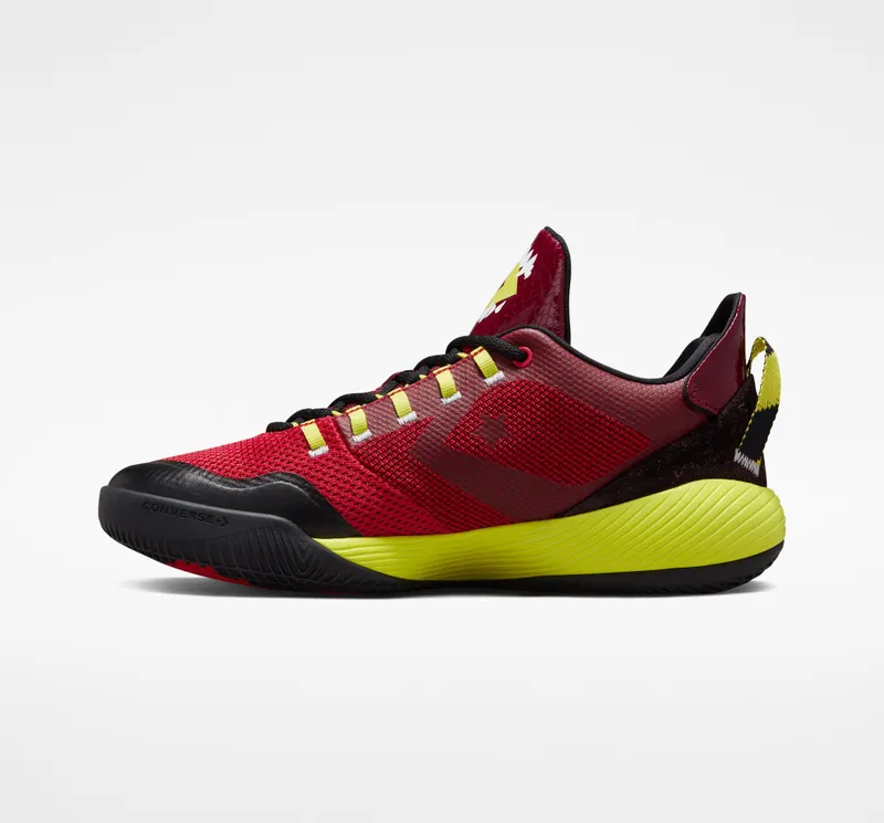 Converse All Star BB Shift Monster Clash Rood/dark Beetroot/zwart