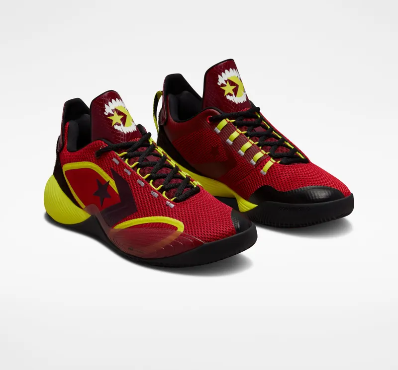 Converse All Star BB Shift Monster Clash Rood/dark Beetroot/zwart