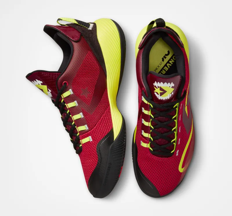 Converse All Star BB Shift Monster Clash Rood/dark Beetroot/zwart